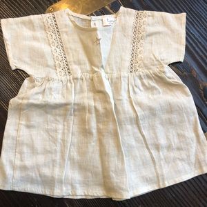 Tocoto baby linen dress